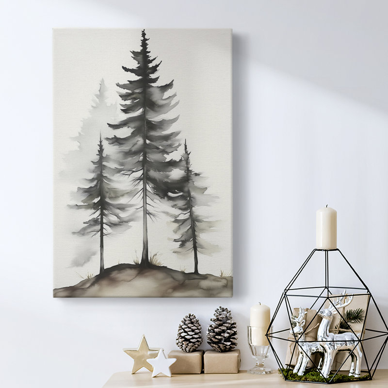 Ophelia & Co. Christmas Holiday Art - Gallery Wrapped Canvas